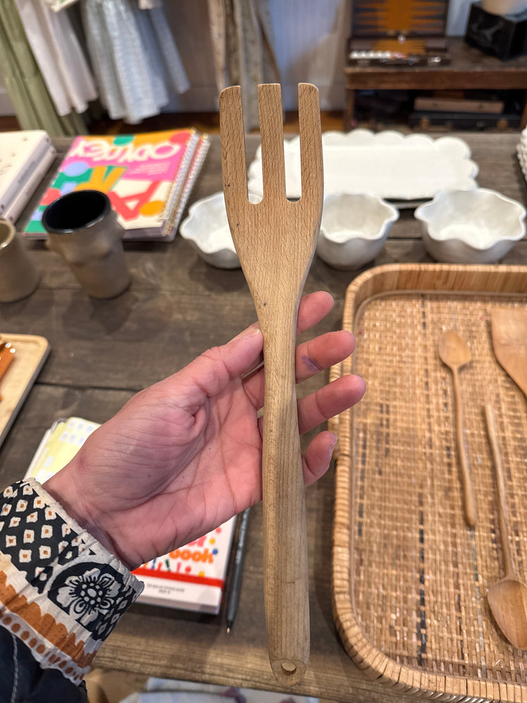 Wooden fork