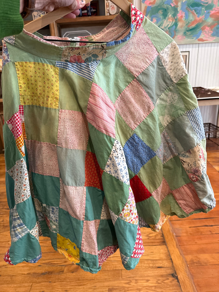 Sol patchwork skirt