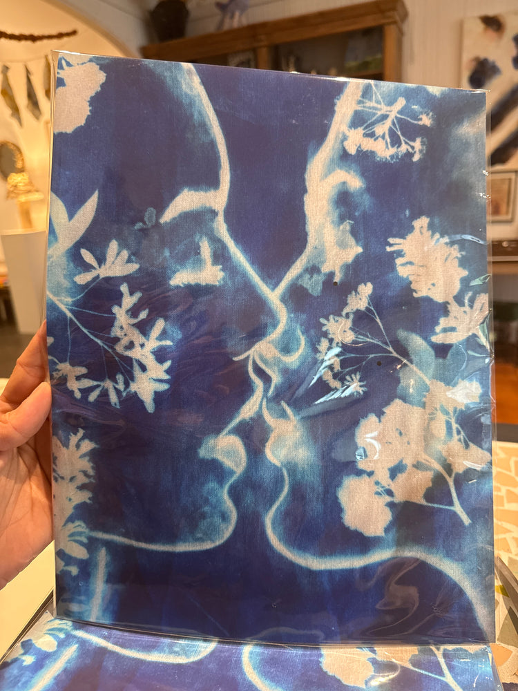 Verona Cyanotype connection print