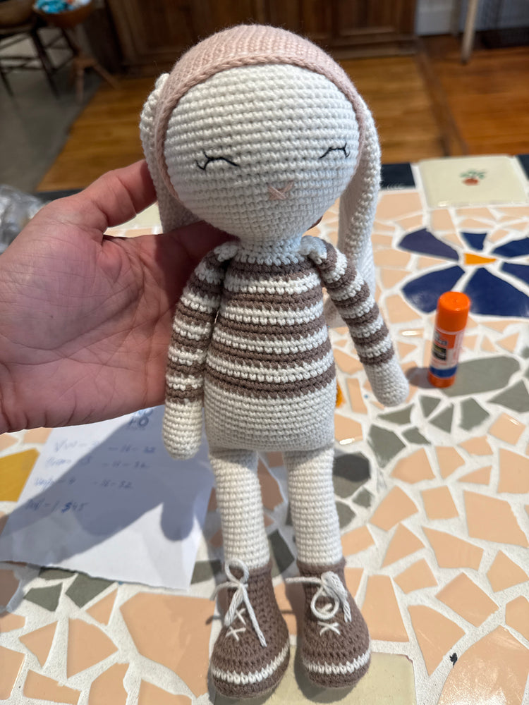 Sunita crochet doll