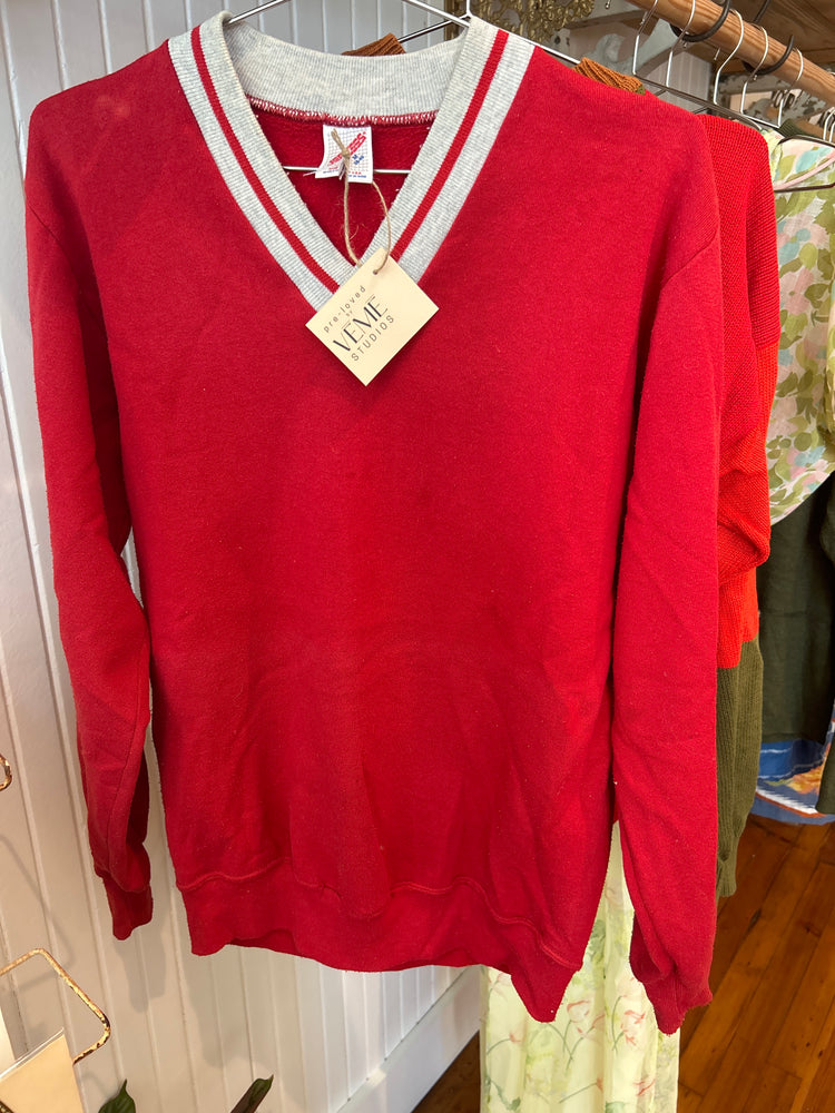 Vintage red sweater