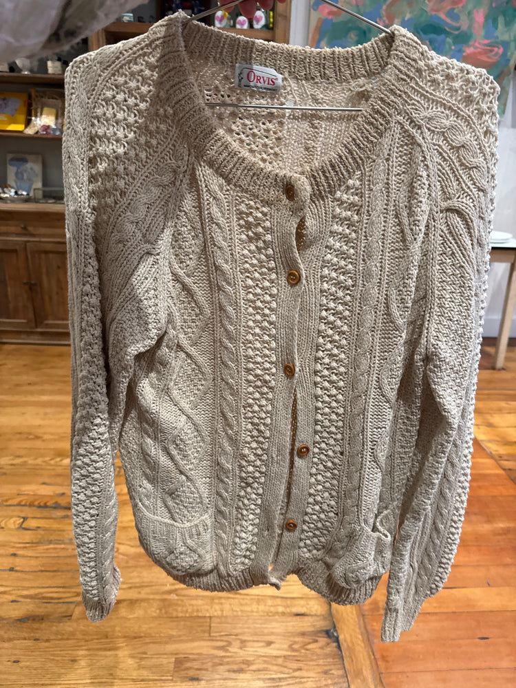 Pre loved cream cardigan