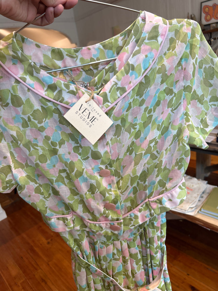 2 piece floral dress dress pre loved