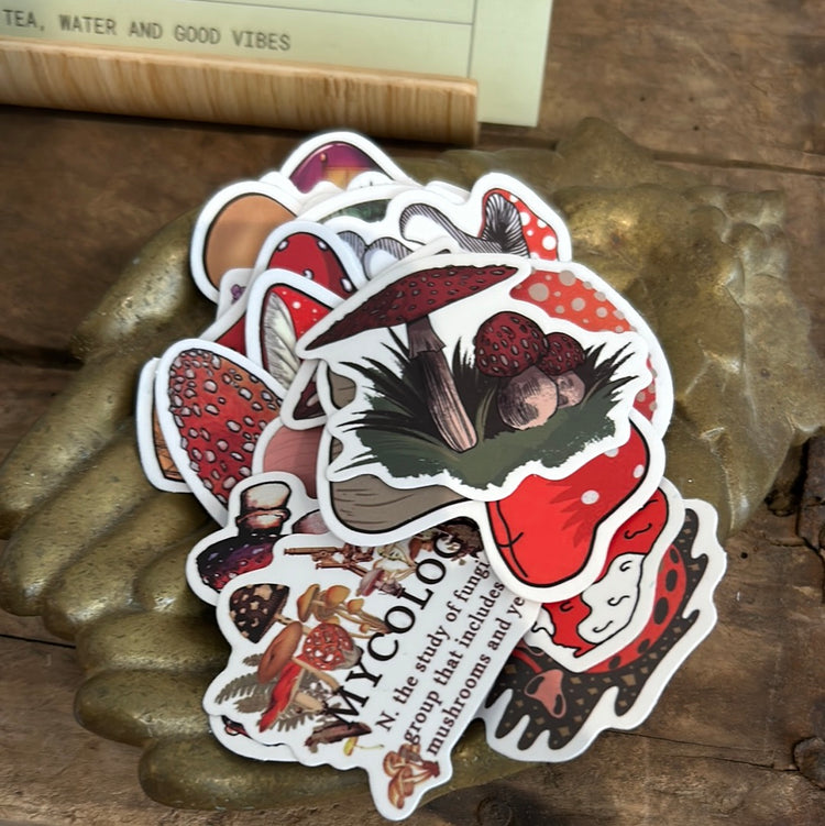 Mushroom stickers