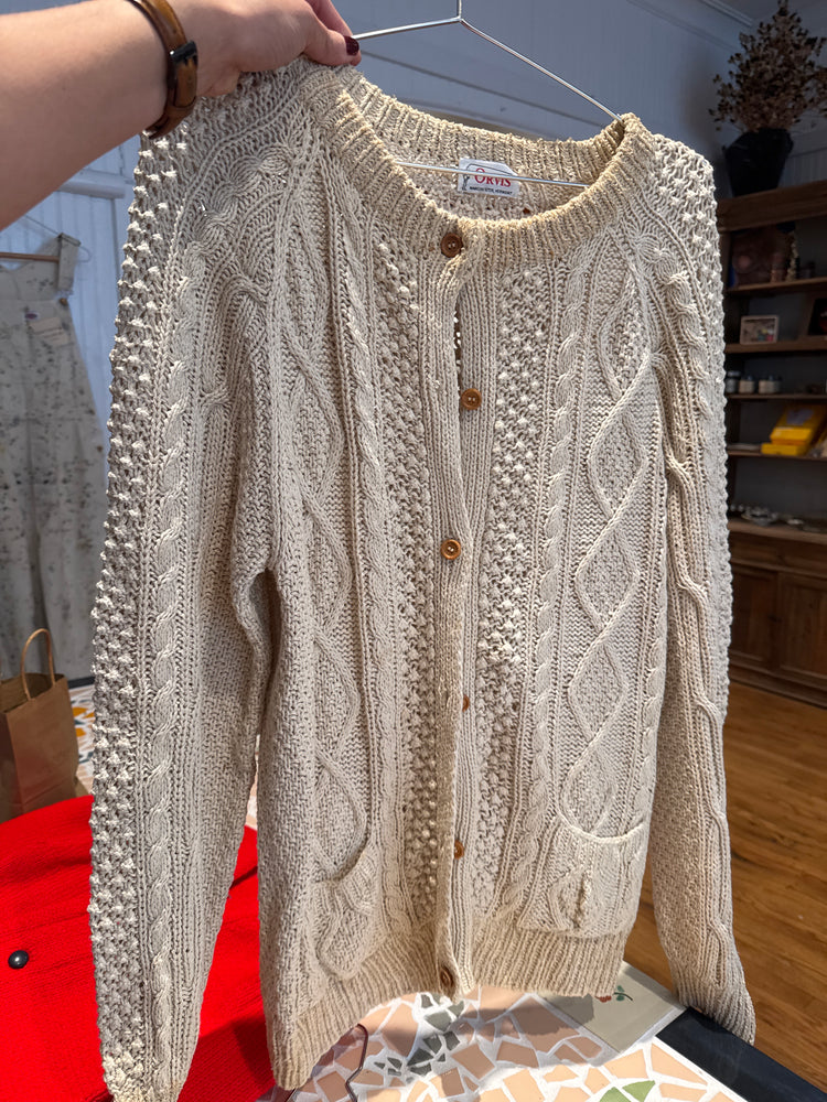 Preloved natural knit sweater