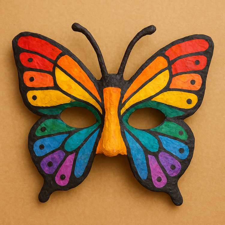 Paper Maché Masks -2 days