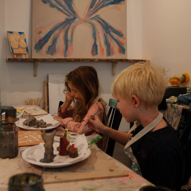 Kids Air dry clay Ornaments