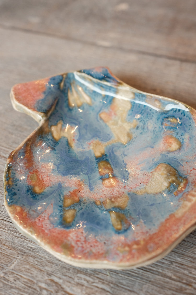 Ceramic Shells with Color