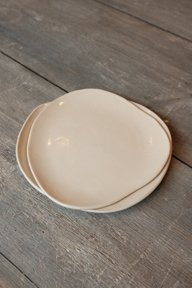 A set of two plates