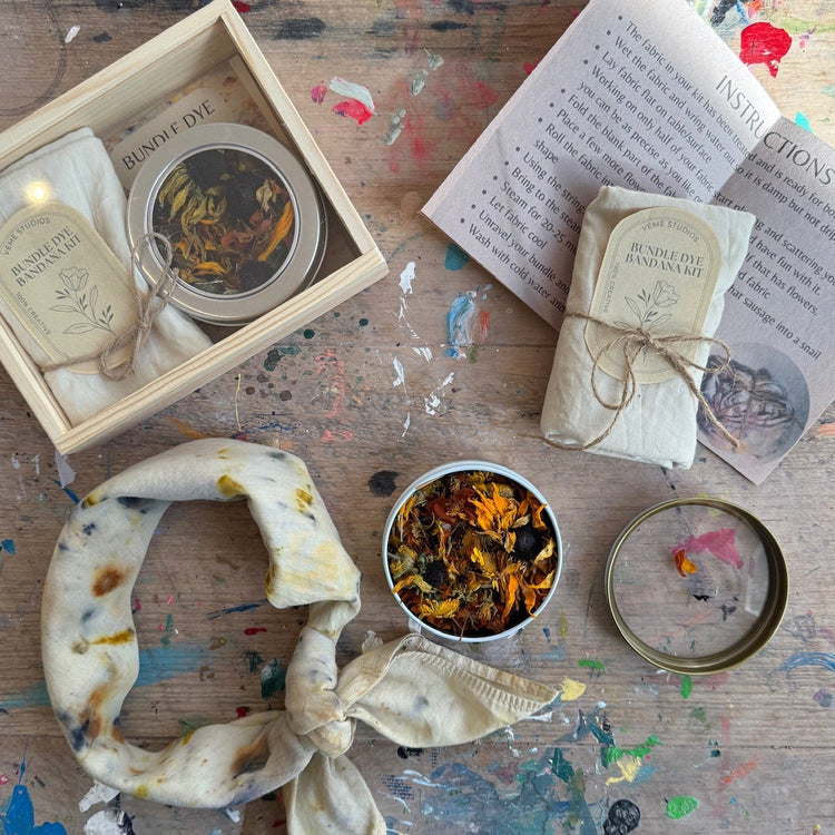 Botanical Bundle Dye Bandana Kit