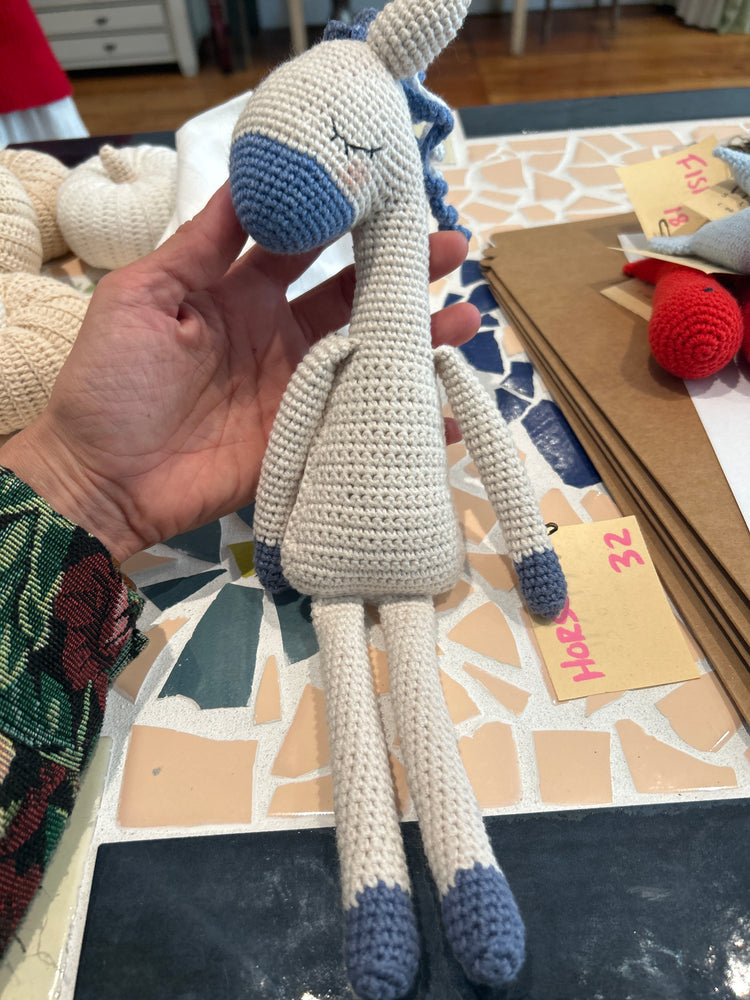 Sunita crochet horse