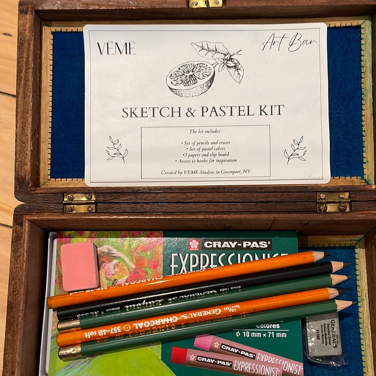 Sketch and pastel - ART Bar