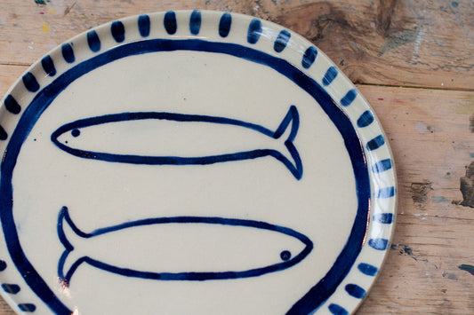 Private Glaze a Ceramic Plate or Platter