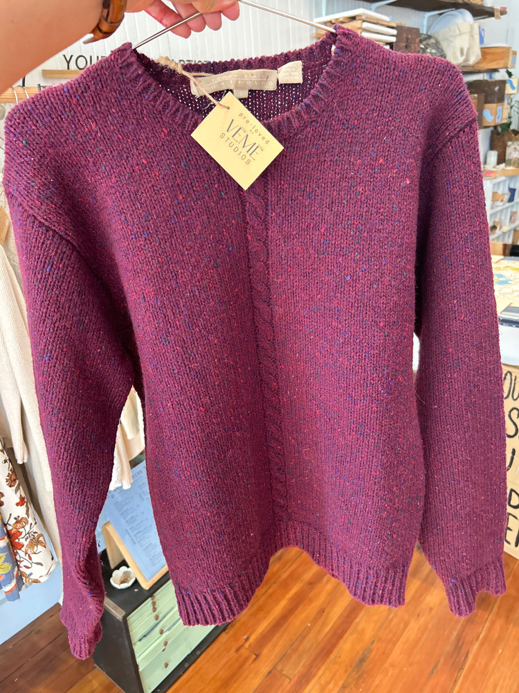 Pre loved Perry Ellis red sweater