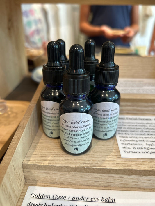 Courtney vegan facial serum oil organic