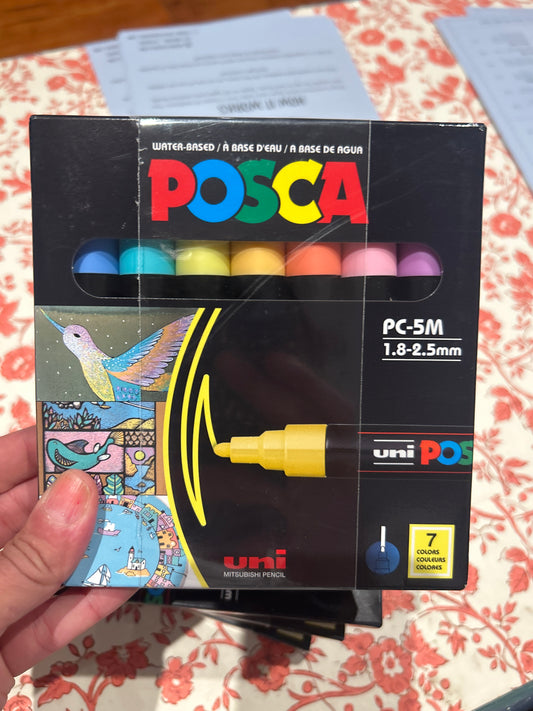 Posca pastel