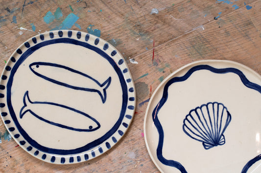 A Very Chill Sunday | Painting Pottery