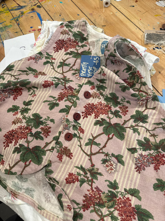 Sol pretty vests different fabrics tops