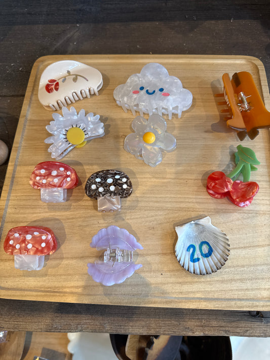 Assorted hair clips