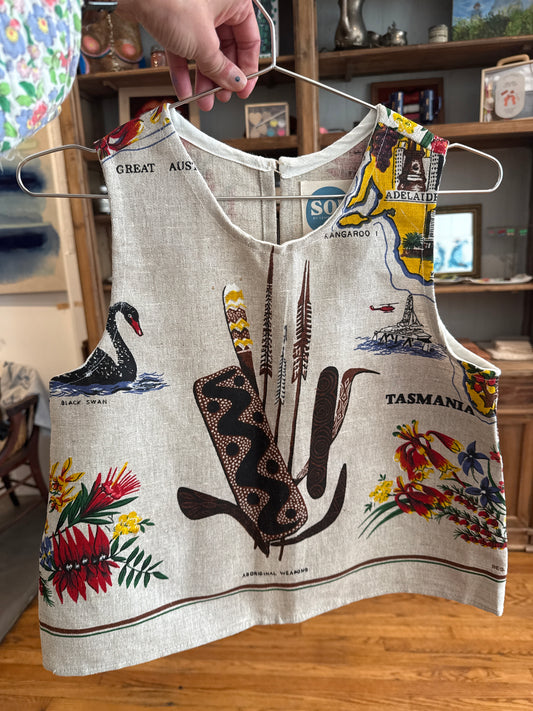 Luna print tops -Sol