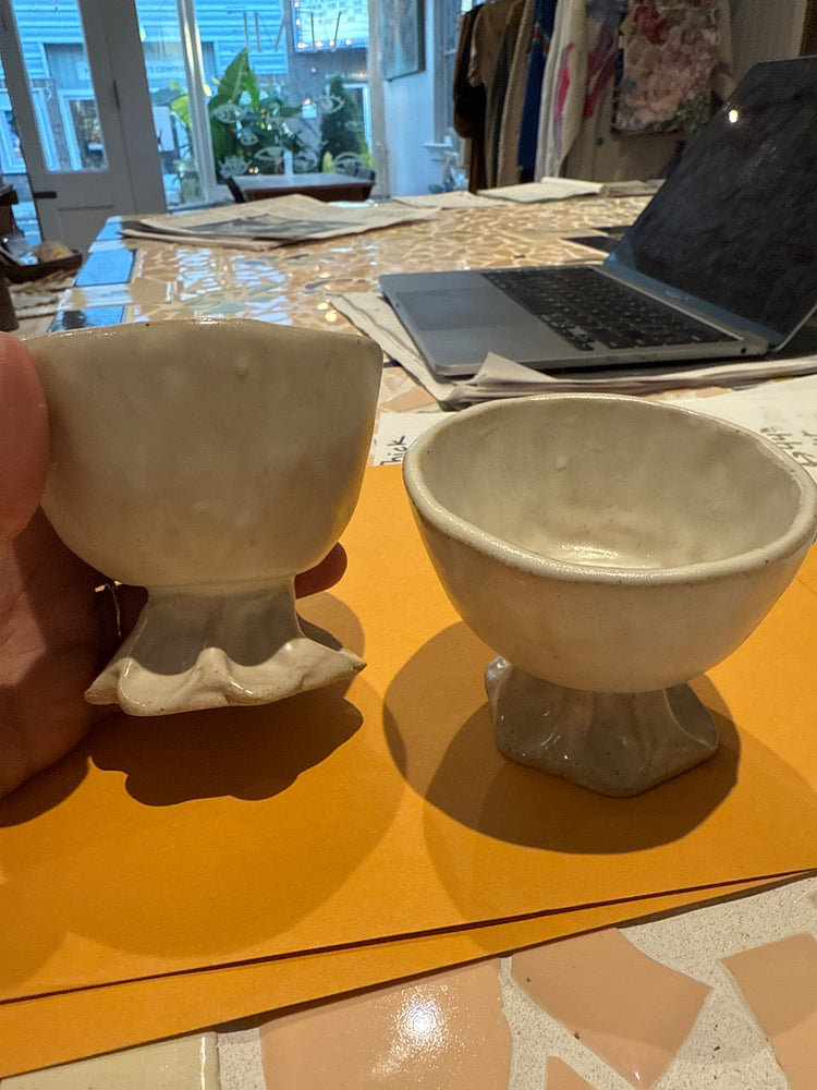 Pottery cups by Melissa