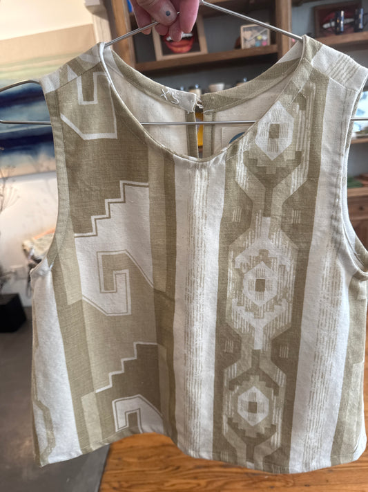 Luna brown tops -Sol