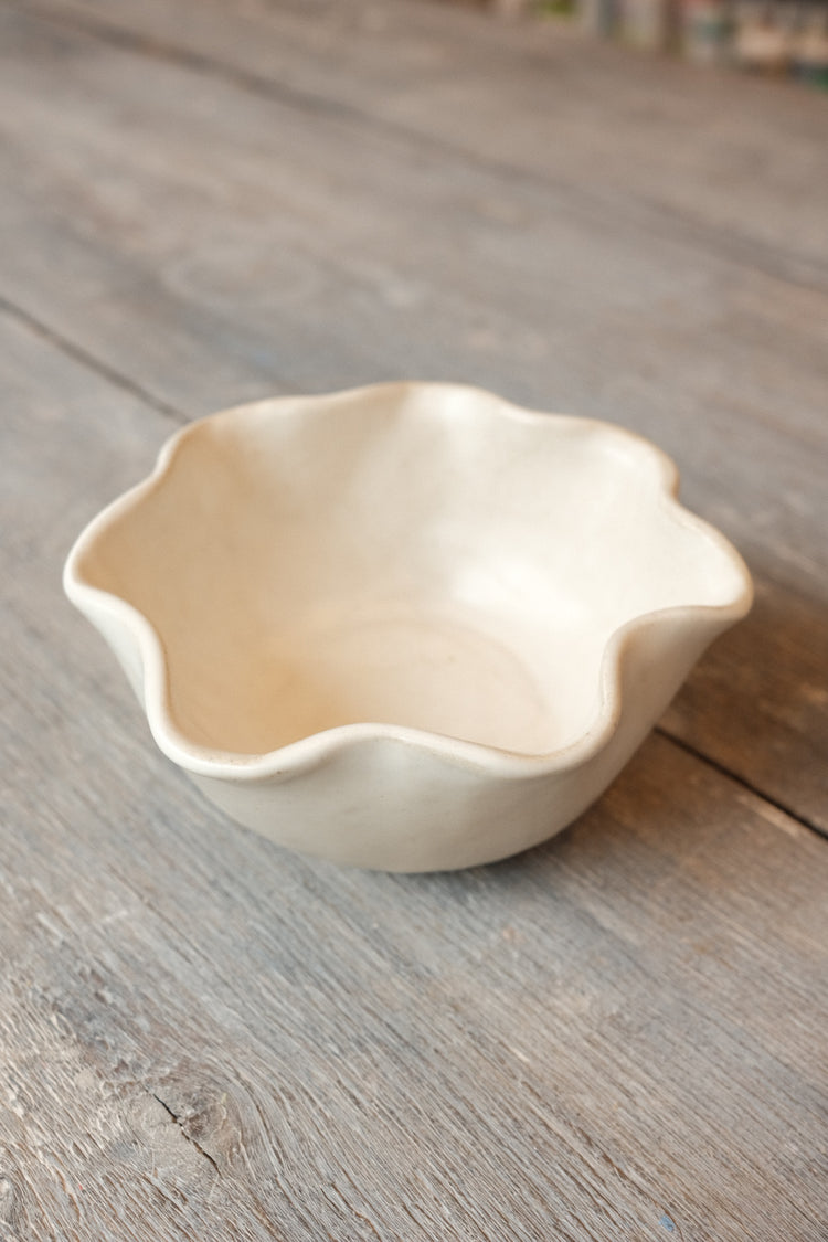 Scalloped Bowl