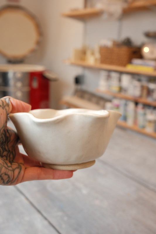 Scalloped Bowl