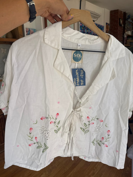 Cielo embrodery top -Sol