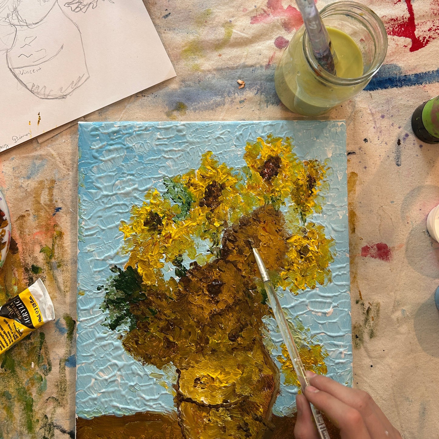 Painting with Acrylic
