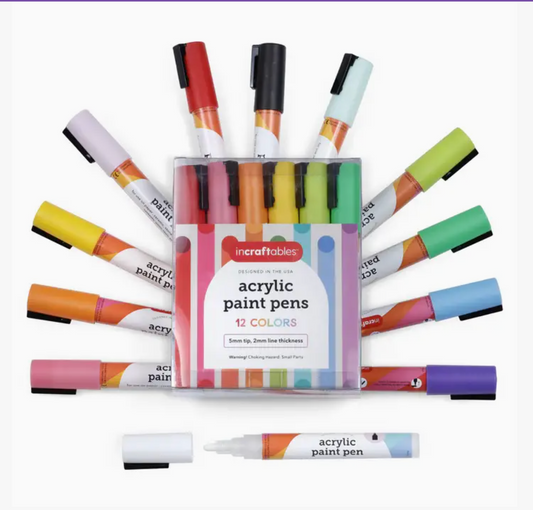 Acrylic Paint Pens 12 colors