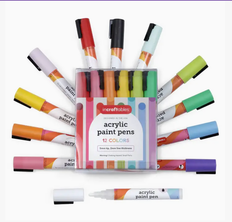 Acrylic Paint Pens 12 colors