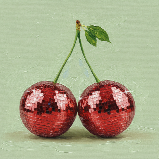 perfect , put make the disco ball more cherry color